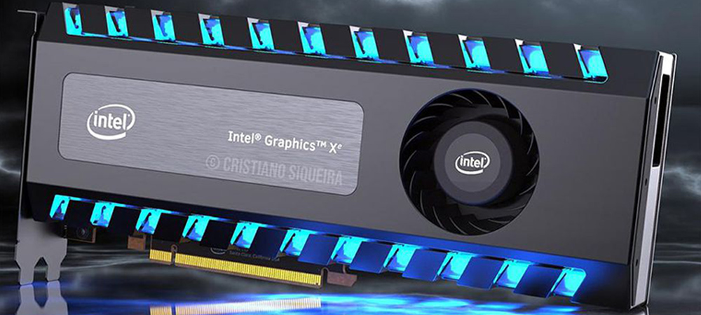 Видеокарты Intel Xe получат поддержку трассировки лучей