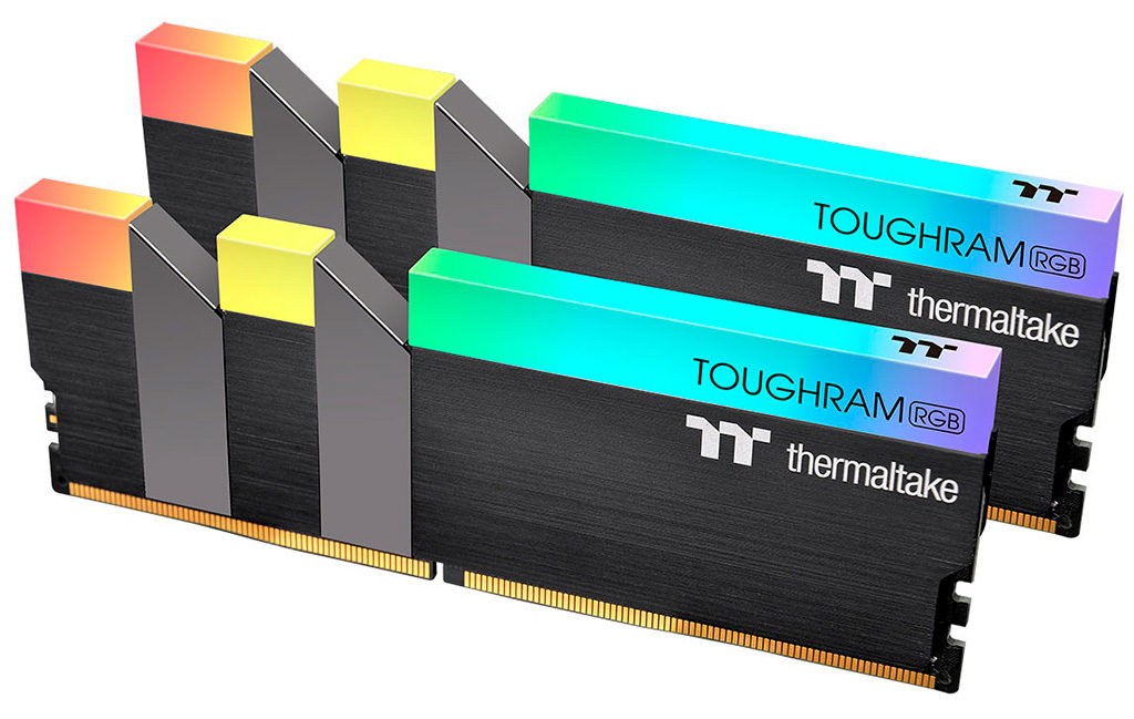 Thermaltake представила комплекты памяти Toughram RGB DDR4 4000-4400