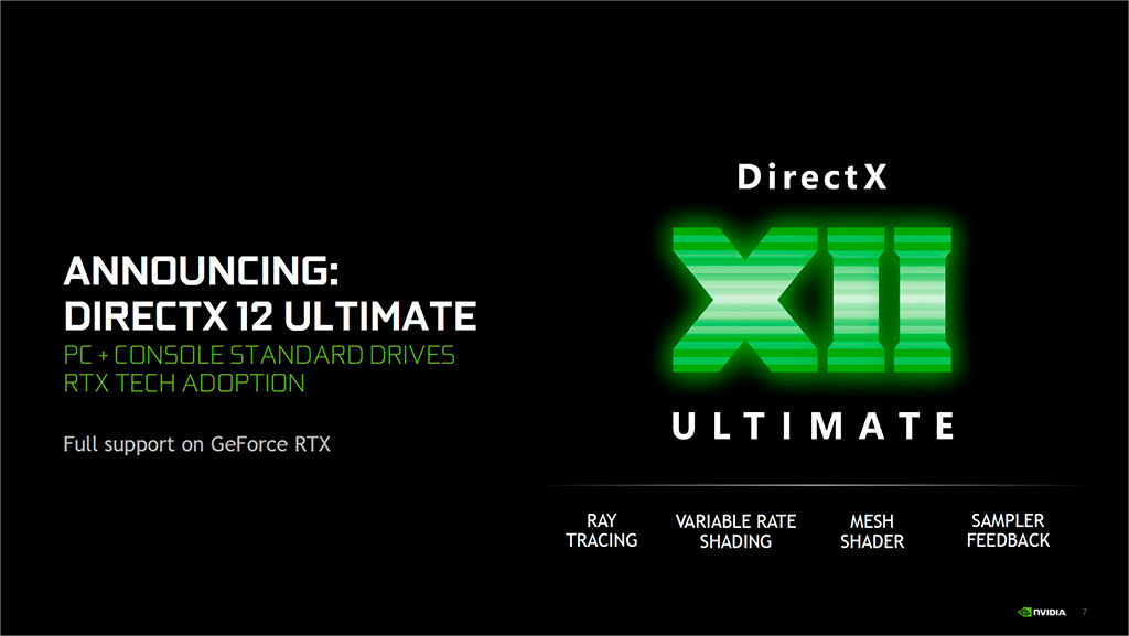 DirectX 12 Ultimate - новый API для видеокарт NVIDIA, AMD и консоли Xbox Series X