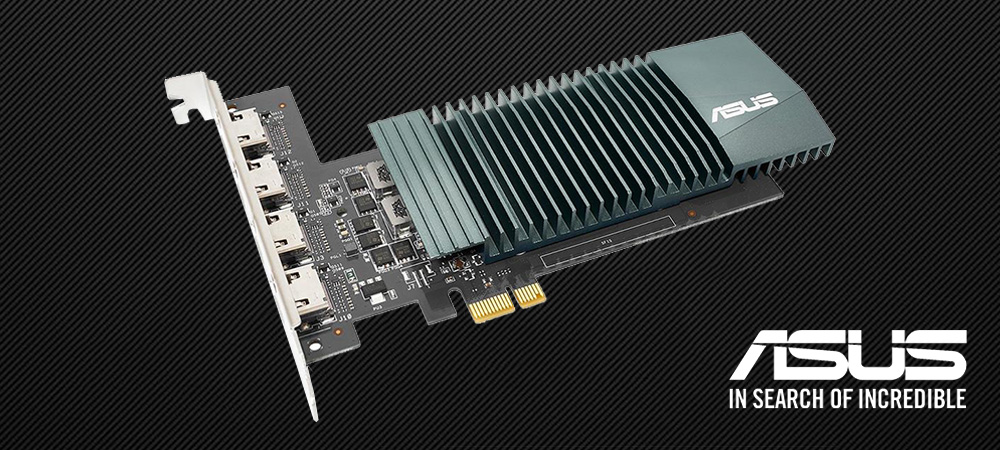 ASUS выпустила необычную видеокарту GeForce GT 710