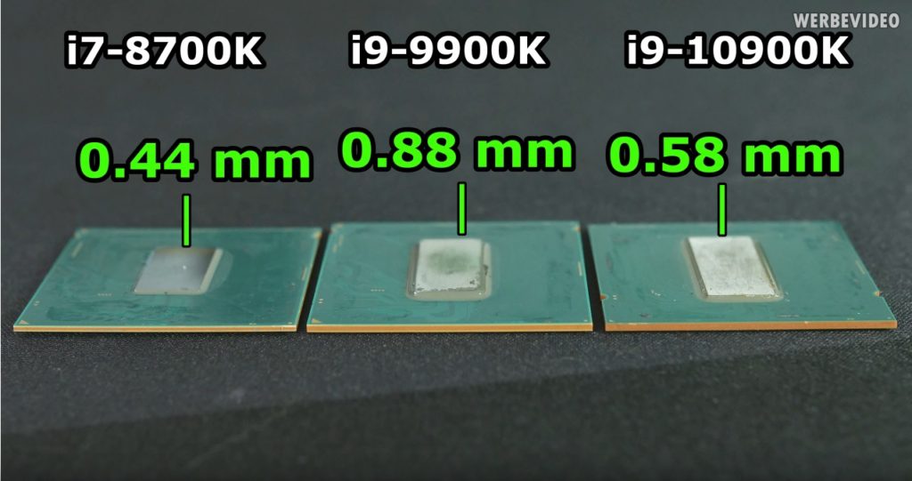 Скальпирование процессора Intel Core i9-10900K имеет место? Как там припой, Intel?