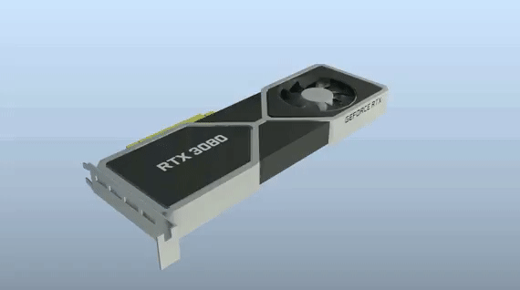 Фанаты создали неофициальные рендеры видеокарты NVIDIA GeForce RTX 3080