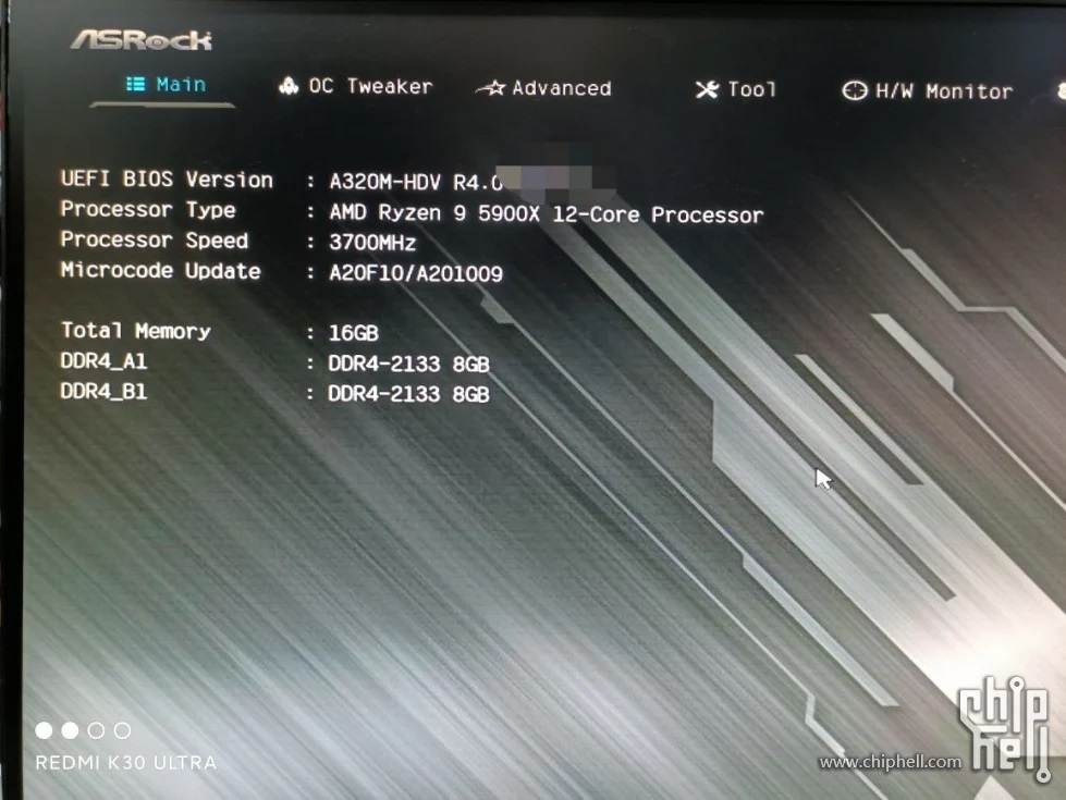 Энтузиаст запустил процессор Ryzen 9 5900X на материнской плате ASRock A320M
