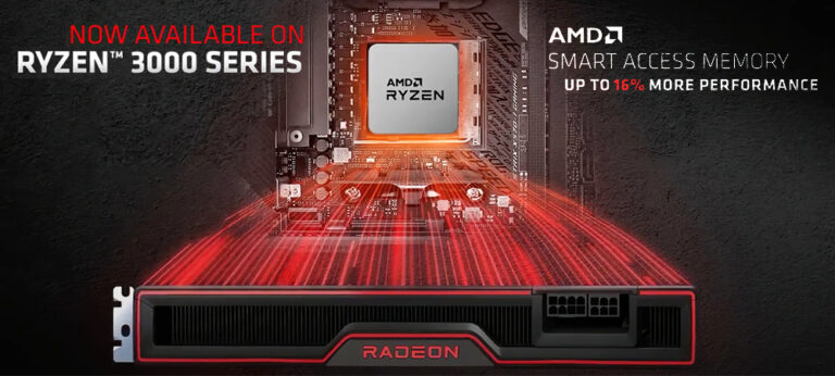 AMD добавила поддержку технологии Smart Access Memory в процессоры Ryzen 3000