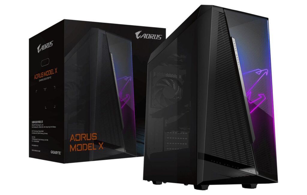 Gigabyte представила игровые настольные компьютеры AORUS Model X и Model S