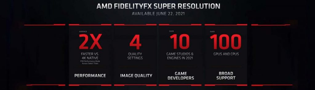 Технология AMD FSR также будет доступна на видеокартах Radeon RX 480 и RX 470