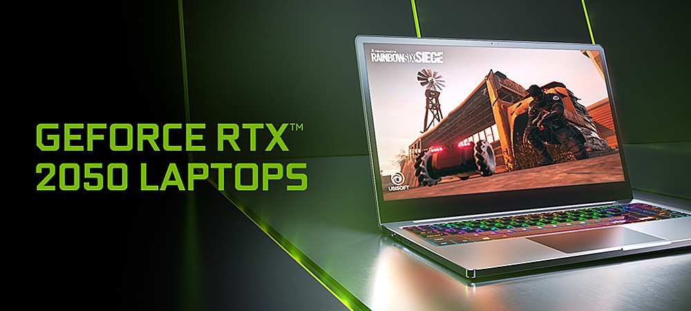 NVIDIA представила мобильную видеокарту GeForce RTX 2050 на архитектуре Ampere