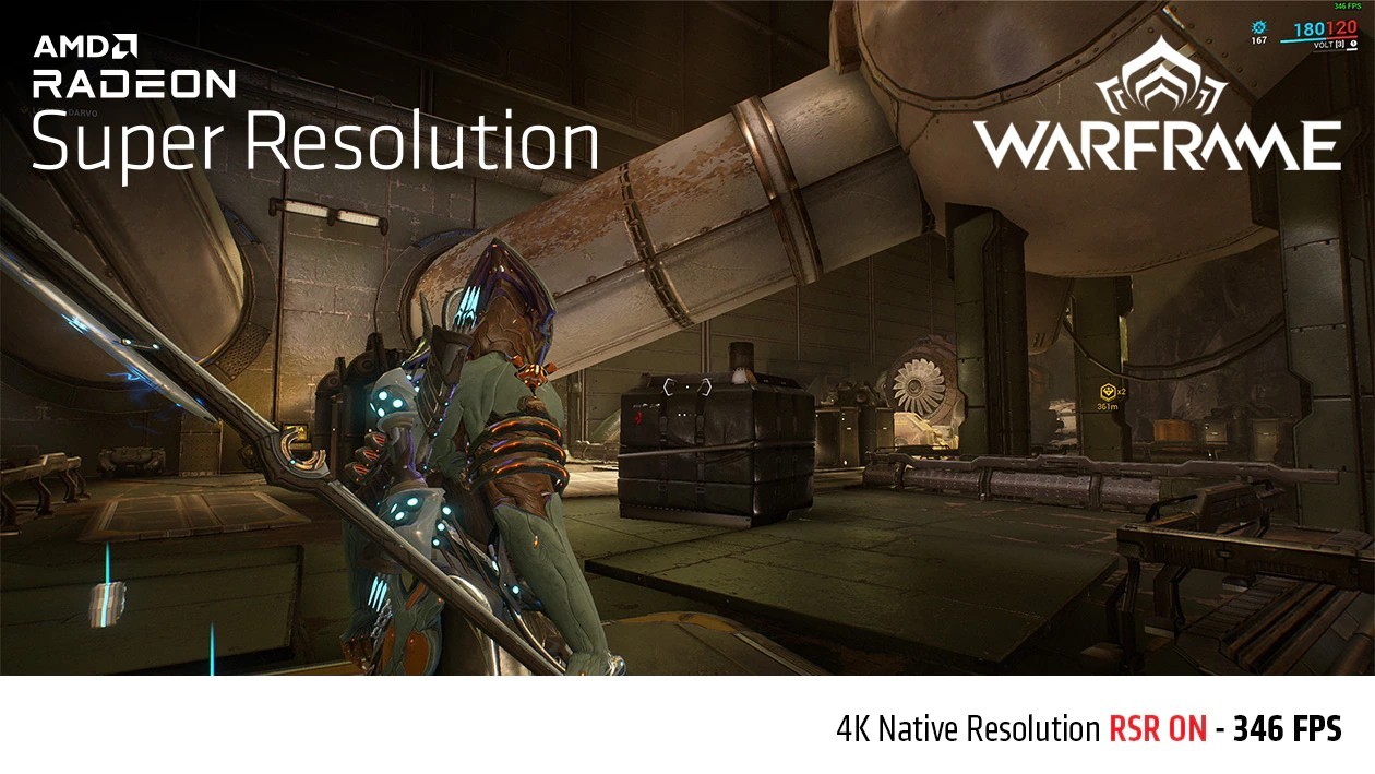 AMD: игровая производительность выросла до 70% благодаря технологии Radeon Super Resolution (RSR)