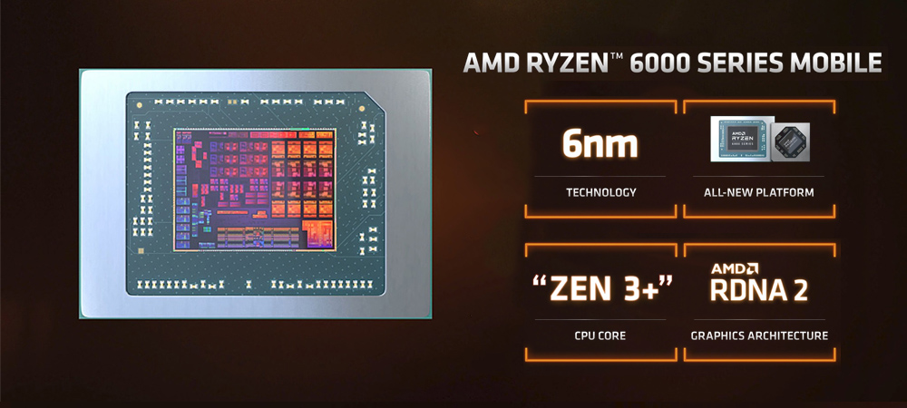Мобильные процессоры Ryzen 6000 достигают частоты 5,0 ГГц и поддерживают Ray Tracing