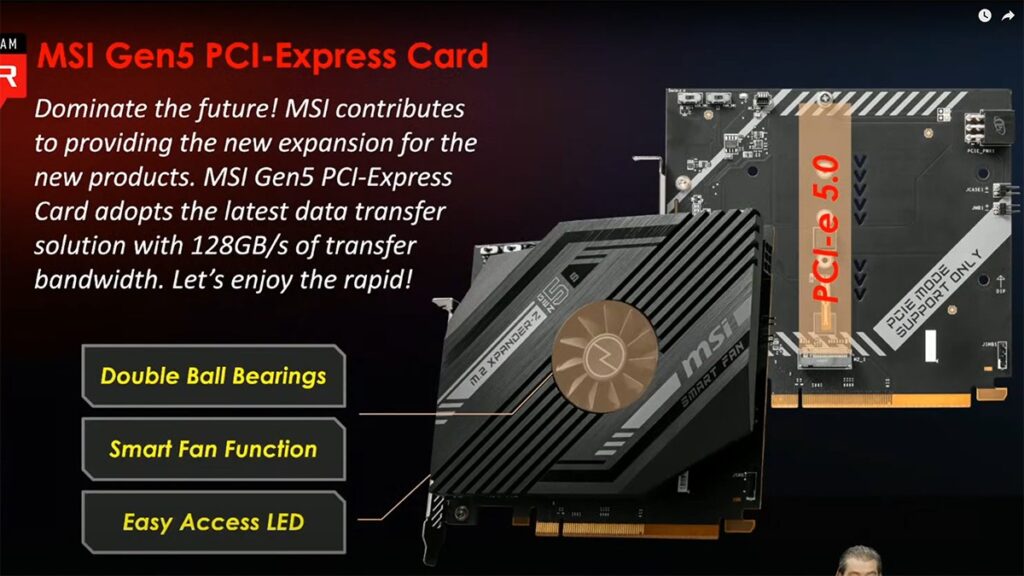 MSI показала SSD накопитель Spatium PCIe Gen 5 следующего поколения на основе контроллера Phison