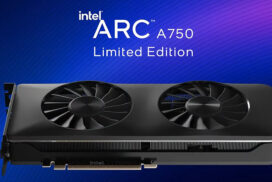 Видеокарта Intel Arc A750 до 5% быстрее, чем GeForce RTX 3060