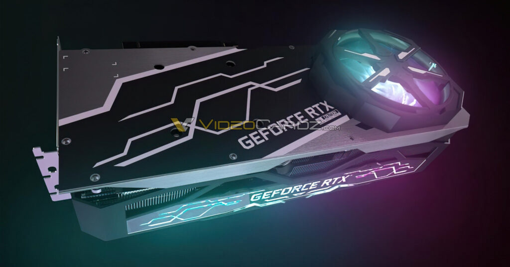 Обнаружены рендеры видеокарты Galax GeForce RTX 4090 Serious Gaming с 4-мя вентиляторами