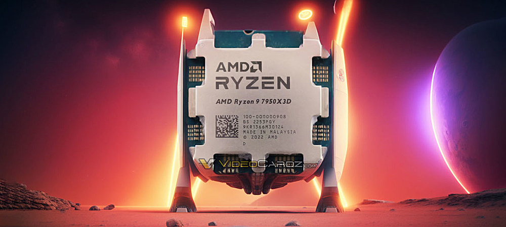 Состоялся релиз настольных процессоров AMD Ryzen 9 7950X3D и Ryzen 9 7900X3D