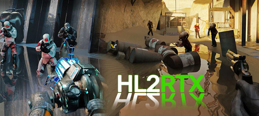 Half-Life 2 получила мод с поддержкой трассировки лучей, благодаря NVIDIA RTX Remix