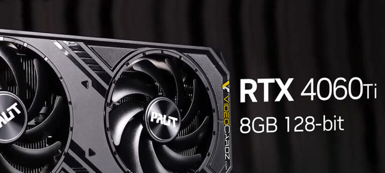 Видеокарта GeForce RTX 4060 Ti получит 8 ГБ памяти и 128-битную шину