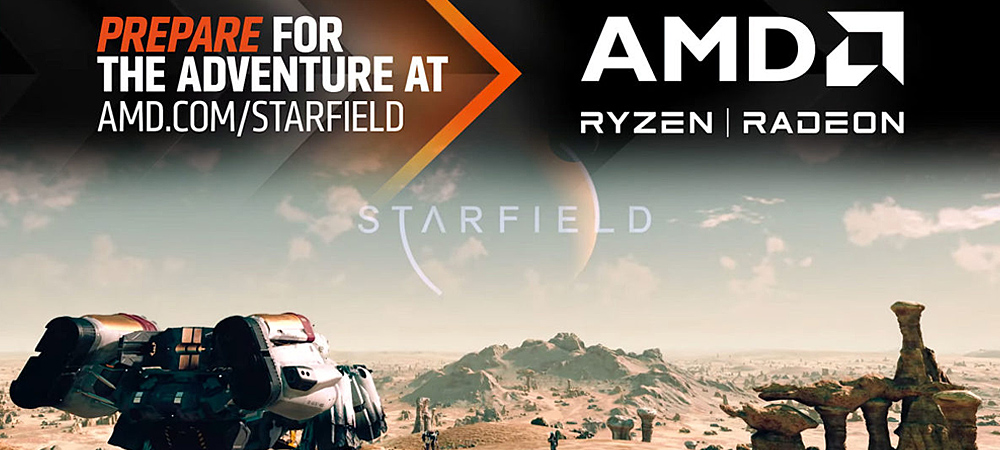 AMD станет эксклюзивным партнёром Bethesda по запуску предстоящей игры Starfield
