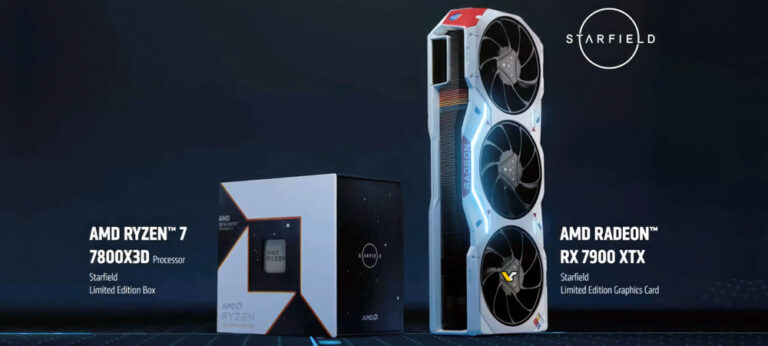 AMD представила Radeon RX 7900 XTX и Ryzen 7 7800X3D Starfield Limited Edition