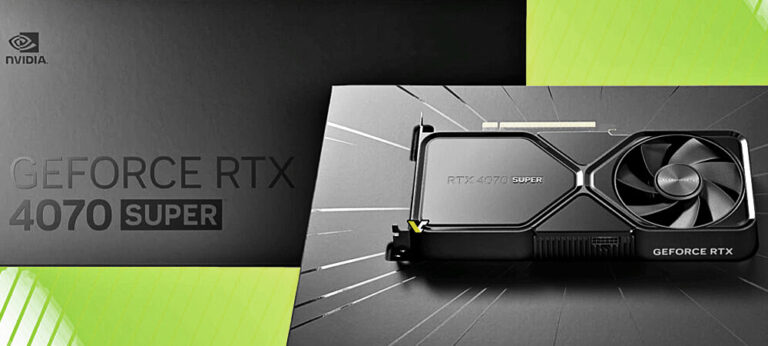 Видеокарта GeForce RTX 4070 Super быстрее RTX 4070 на 18% в 3DMark