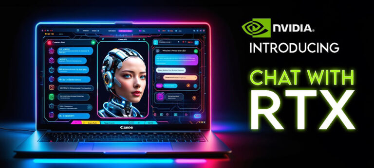 NVIDIA представила Chat with RTX — чат-бота с искусственным интеллектом