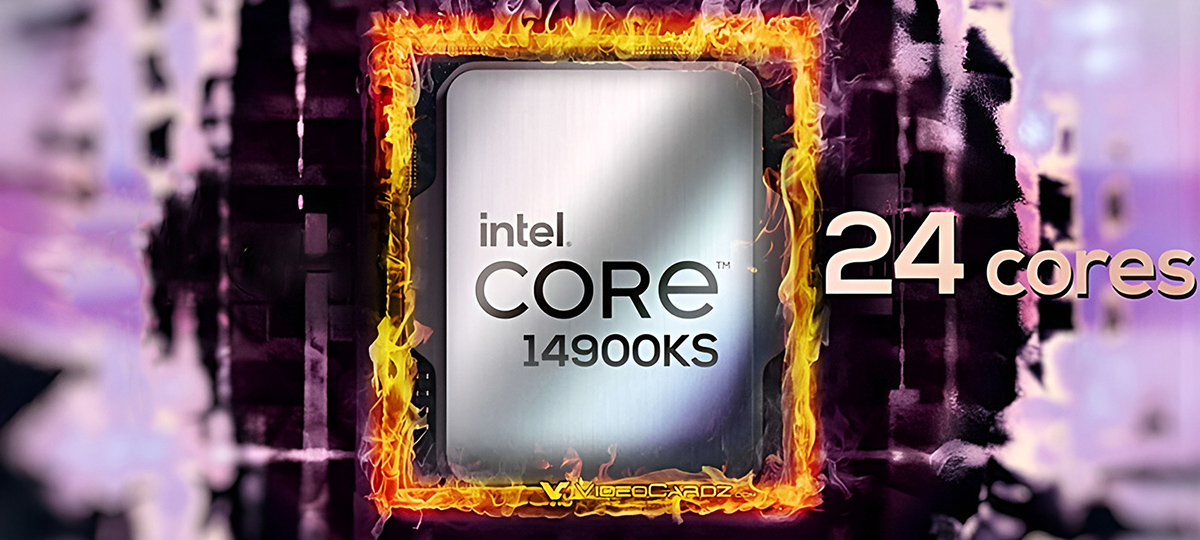 Процессор Intel Core i9-14900KS был разогнан до частоты 9117 МГц